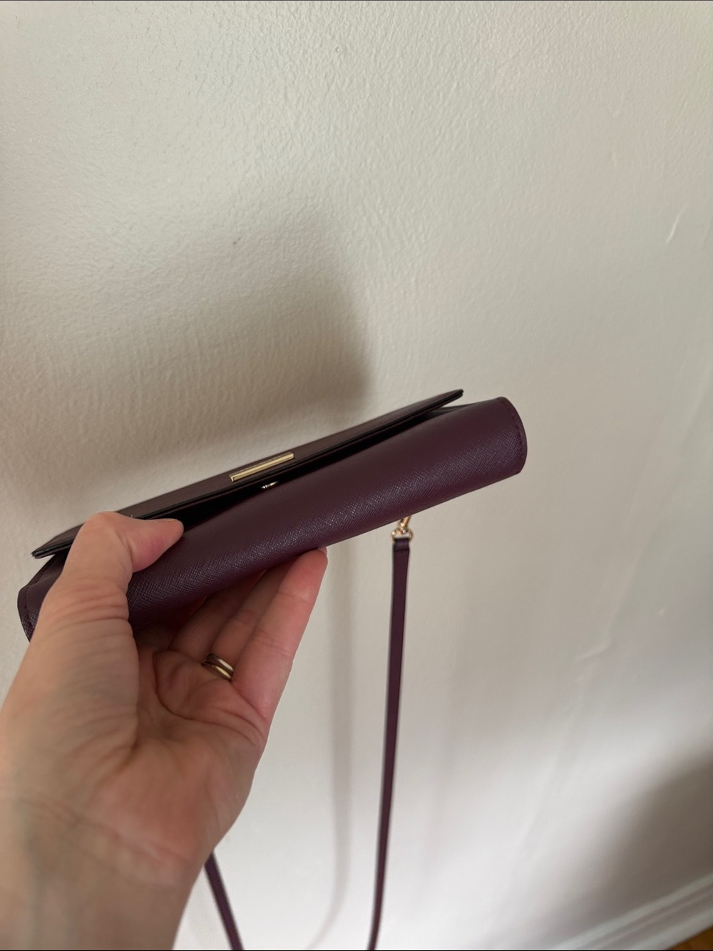 Kate Spade Women's Dark Plum Crossbody Shoulder Bag - Picture 6 of 13